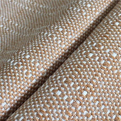 Density Customizable Anti-Fungus Fabric for Fashion Clothing Plain Fake Hemp Linen Like Tweed