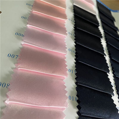 High- Shiny Polyester Spandex Fabric for Lady Clothing Stain Resistant 50D*75D Yarn Count